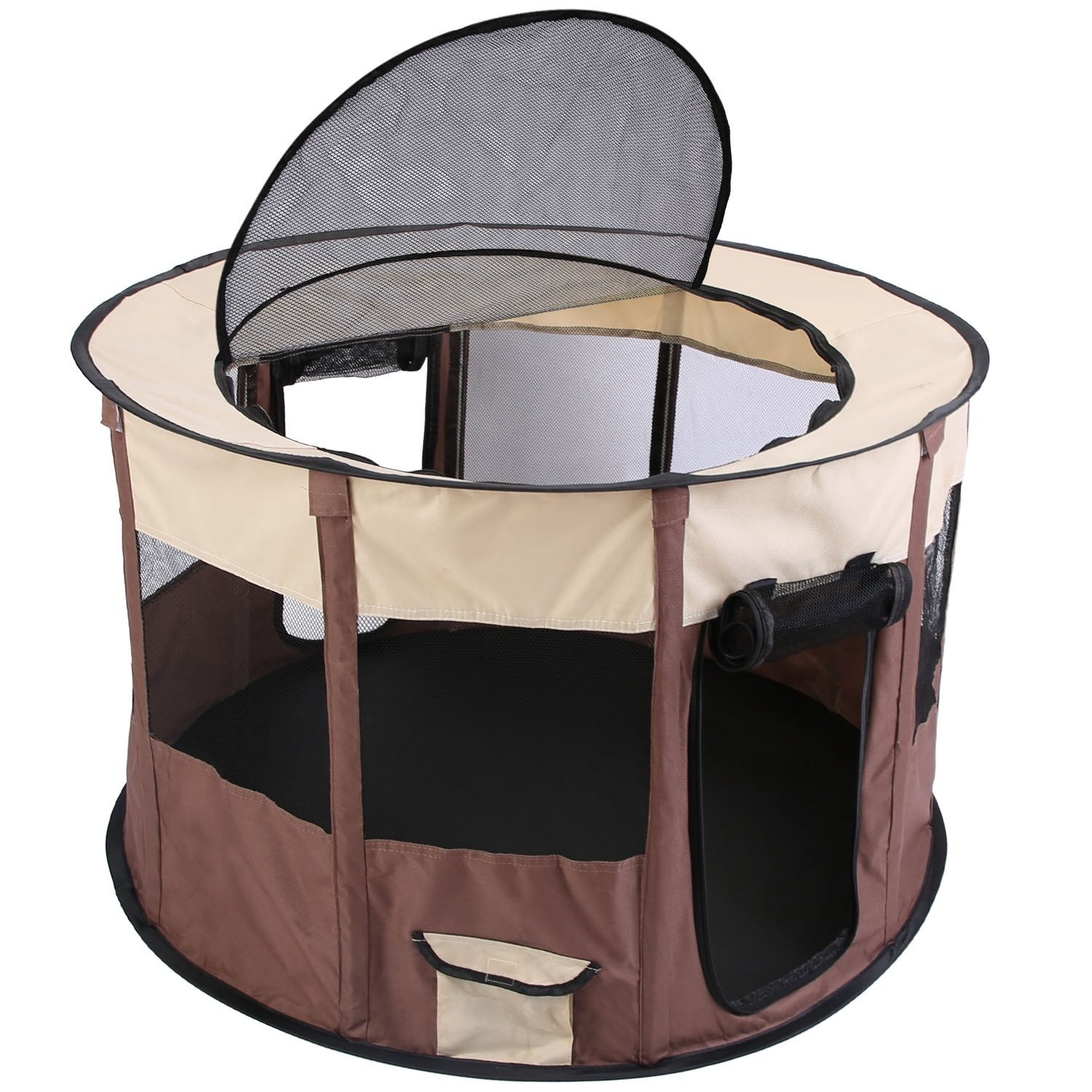 Foldable Playpen for Dog with Carry Bag Portable Travel Waterproof Indoor Outdoor Pet Cage Tent Detachable Upper Cover For Dog Cat Rabbit Foldable Playpen for Dog with Carry Bag Portable Travel Waterproof Indoor Outdoor Pet Cage Tent Detachable Upper Cover For Dog Cat Rabbit